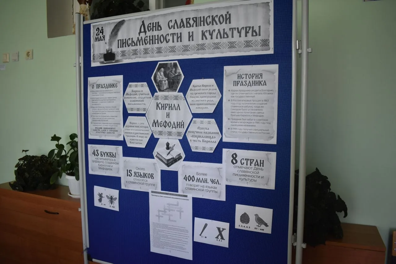 📜 Путешествие в прошлое: День славянской письменности и культуры в нашей школе! 📜 
 
Сегодня в шко