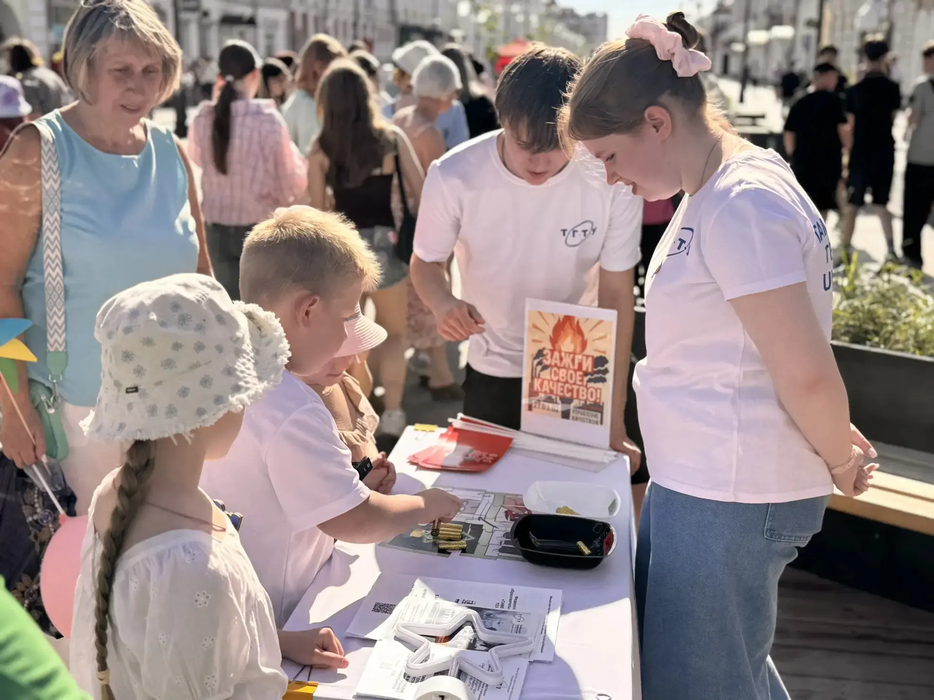 В рамках празднования Дня России и Дня города Тамбова проходят праздничные мероприятия на десятках п