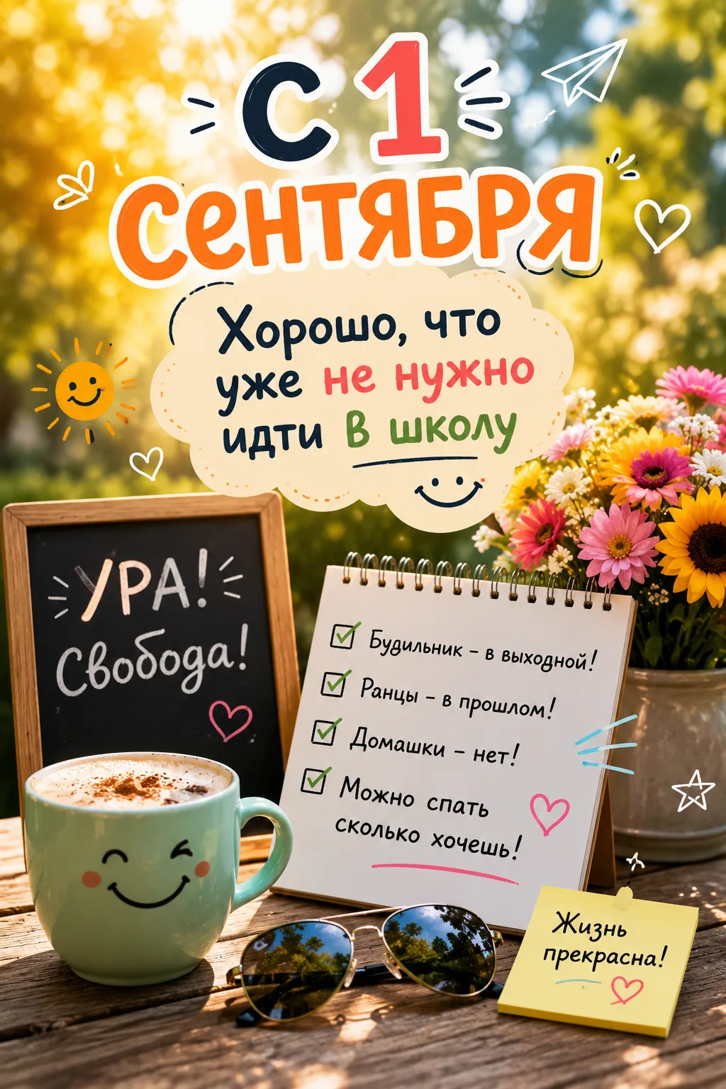 ...правда надо на работу, но это не так страшно
