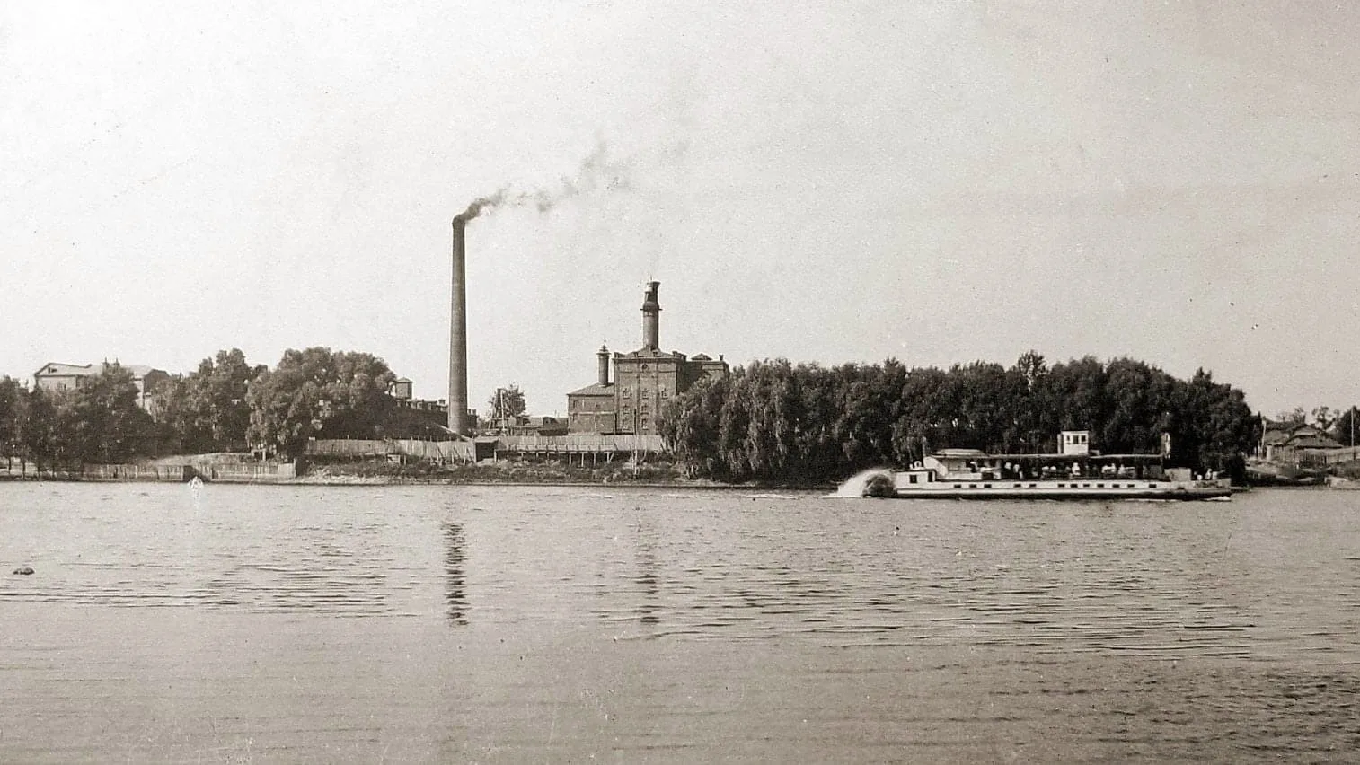 🚢 Колёсный пароход на Нижнем Кабане