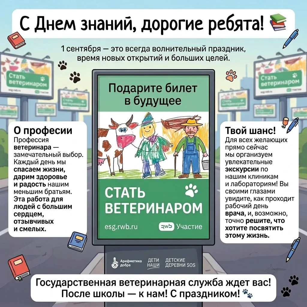 С Днем знаний, дорогие ребята! 🎉📚