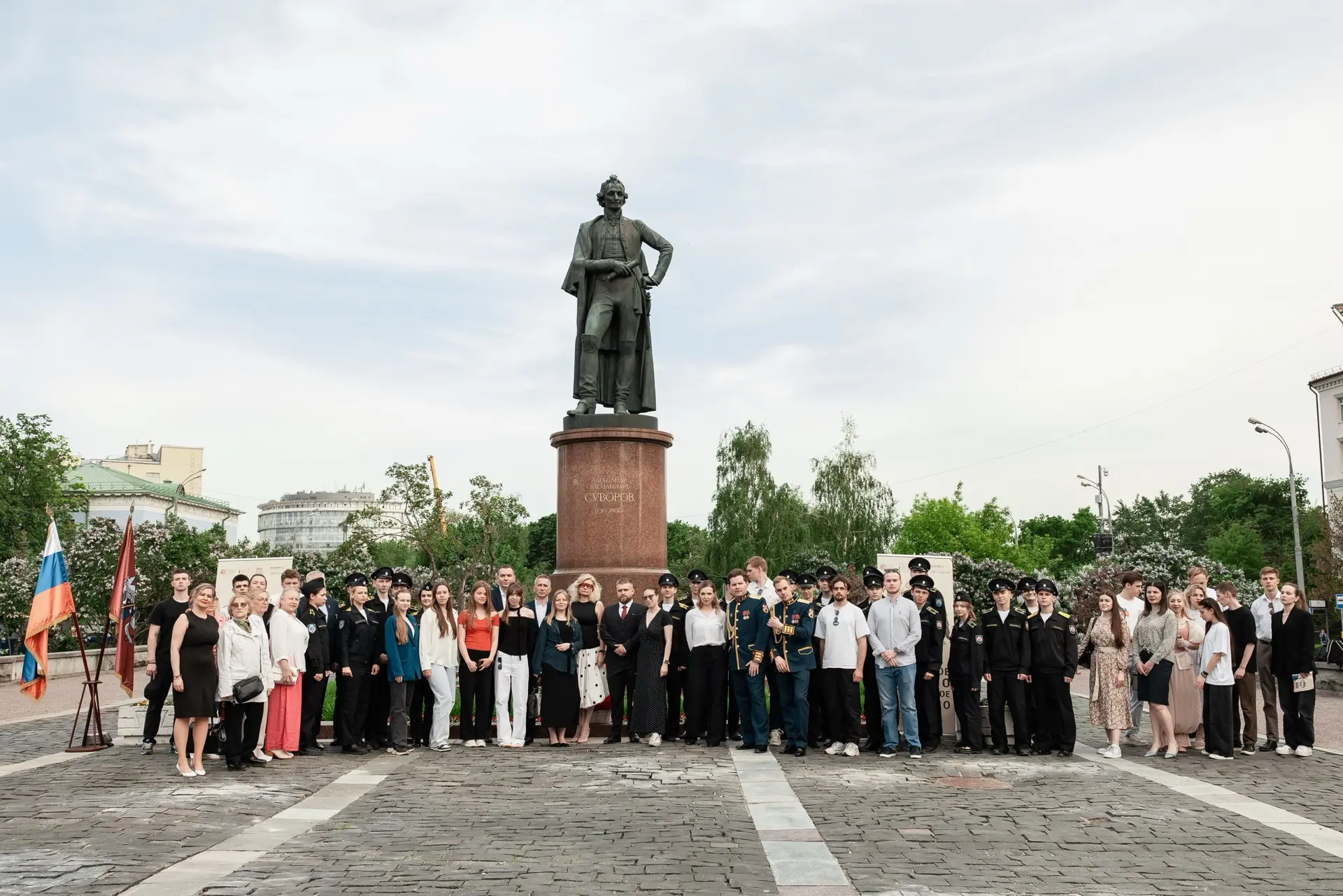 В ЦАО почтили память великого полководца Александра Суворова  18 мая в России отмечается День памяти