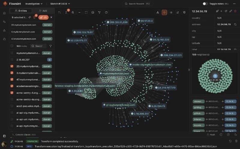 🤖 Бесплатный OSINT-инструмент для анализа связей в интернете