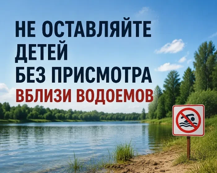 НЕ ОСТАВЛЯЙТЕ ДЕТЕЙ БЕЗ ПРИСМОТРА ВБЛИЗИ ВОДОЕМОВ!

Ежегодно в водоемах во время купания травмируютс