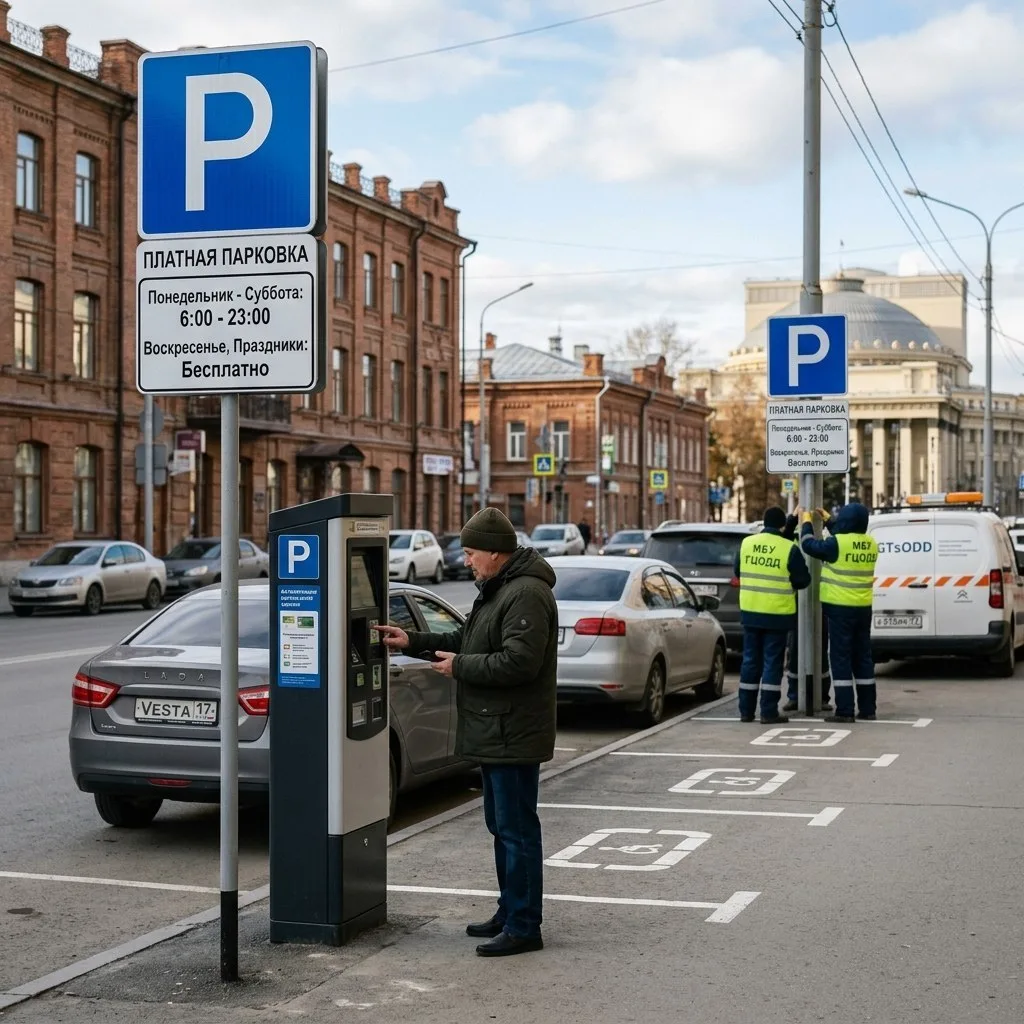 🚗 В Новосибирске утвердили новые платные парковки