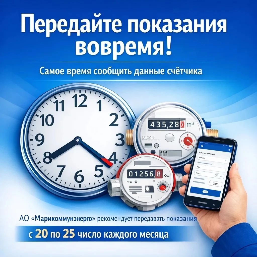 ❗Внимание! Напоминаем о необходимости передачи показаний индивидуальных приборов учёта ...