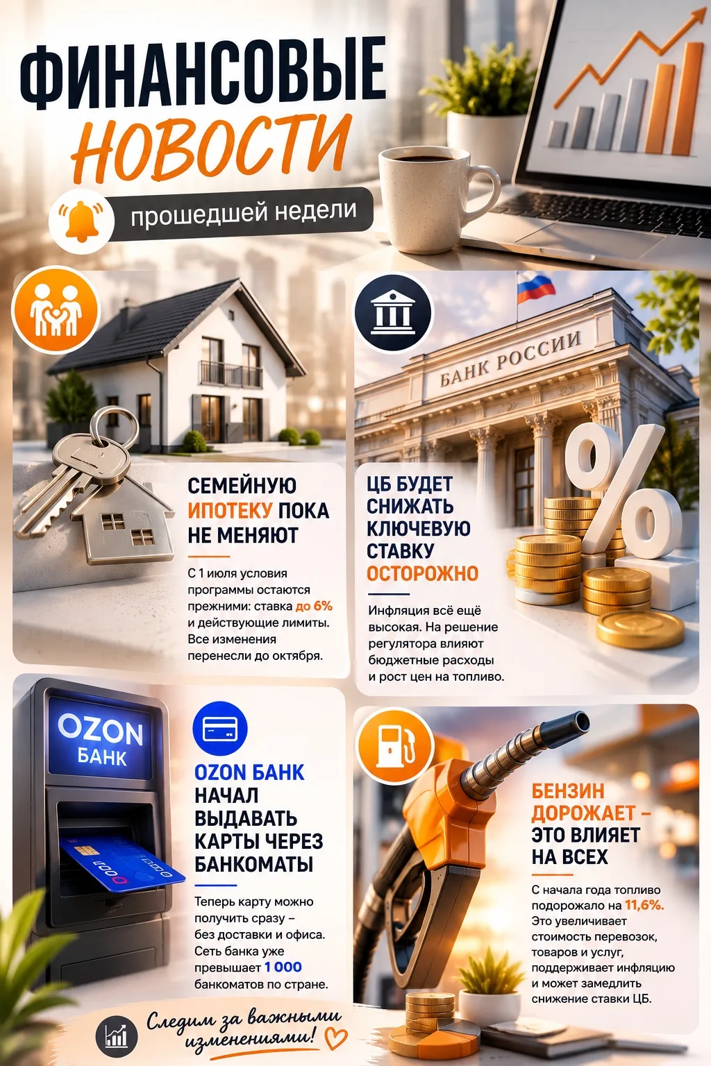 📢 Финансовые новости недели