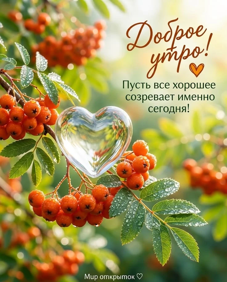 🥰 Оставляйте реакции, если понравилась открытка и делитесь с близкими ❤
