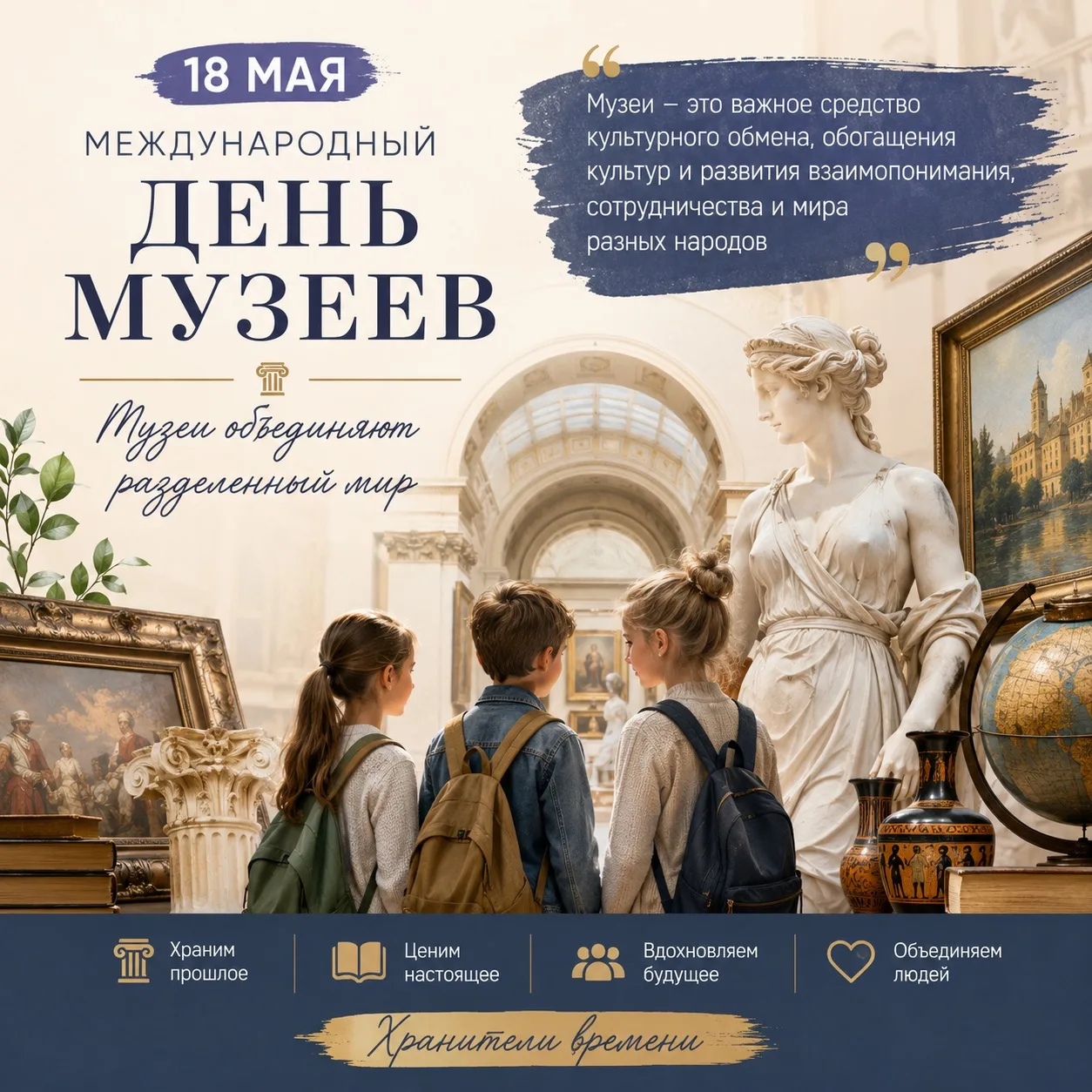 Музеи — это не просто хранилища истории. Это места, где оживает память поколений, сохраняются традиц