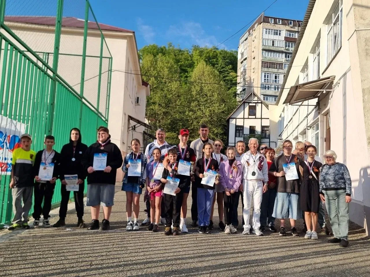 В честь празднования Дня Победы в МБУ ДО СШ №14 г. Сочи состоялось мероприятие по летнему биатлону🏆