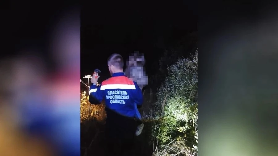 🚨Под Ростовом Великим прошла операция по спасению заблудившихся отца с ребенком