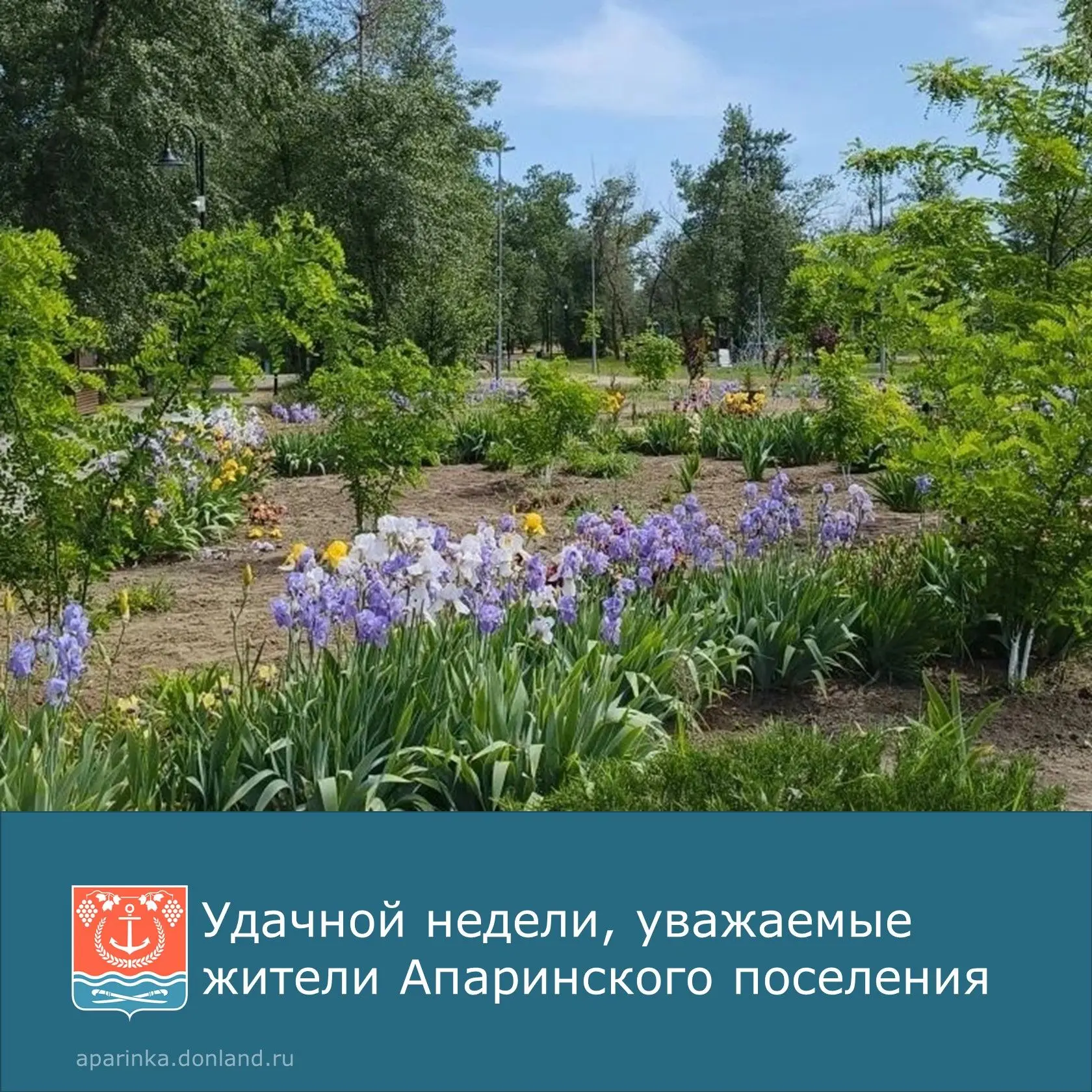 🌼Жителям и гостям Апаринского поселения – доброй и удачной недели!