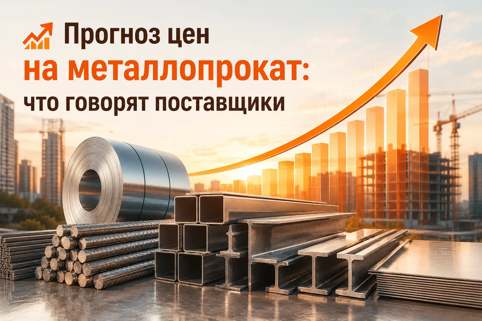📈  Прогноз цен на металлопрокат: что говорят поставщики
