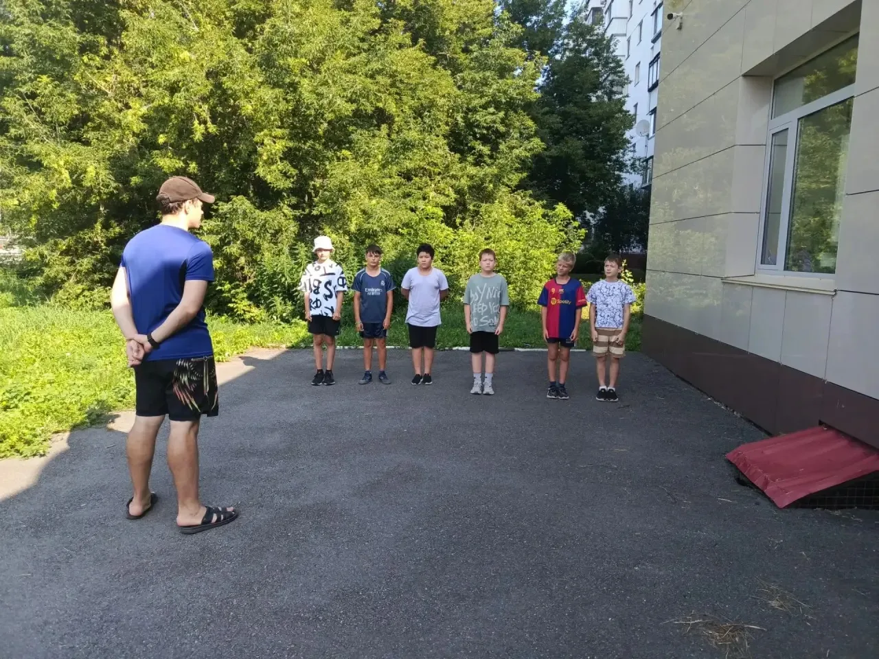 🏃🏻‍♂️🏃🏻«Весёлые старты» 

24 июля тренер‑общественник Никита Алексеевич Пермяков провёл спортивн