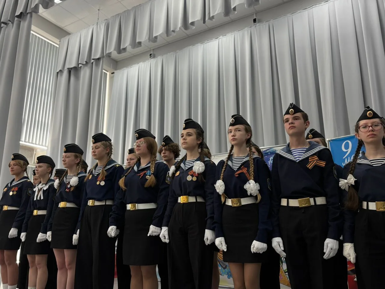 🕯️Линейка, посвящённая Дню Победы в Великой Отечественной войне среди 8-11 классов🕯️  В преддверии Д