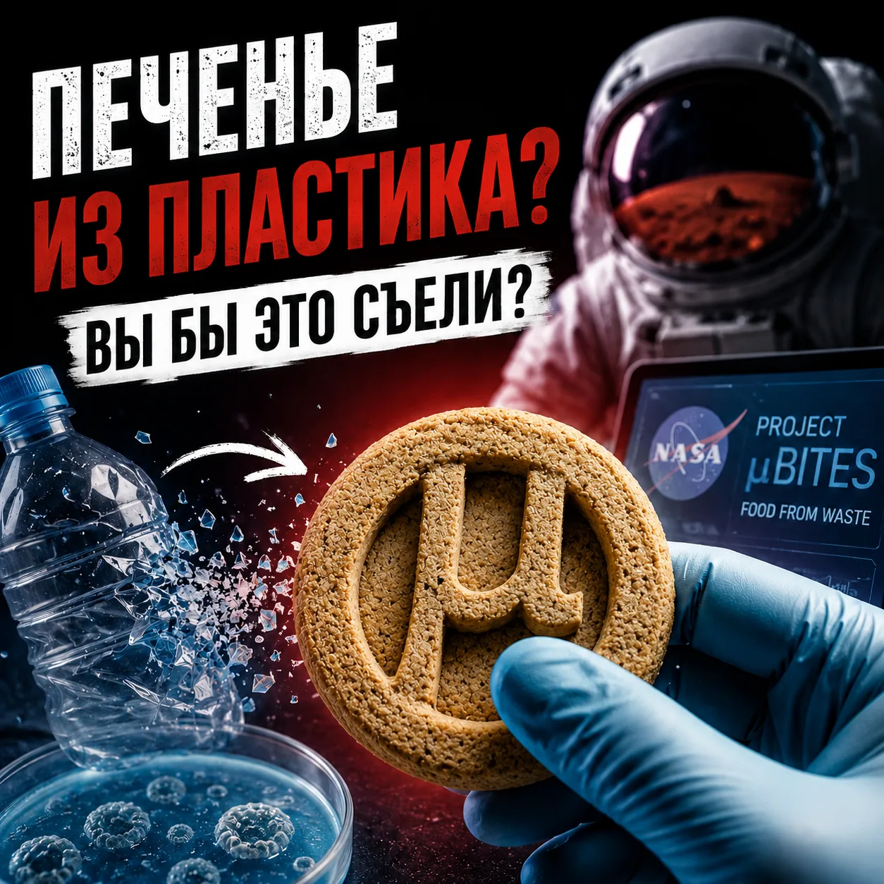 Уже слышали новости про печенье из пластика?