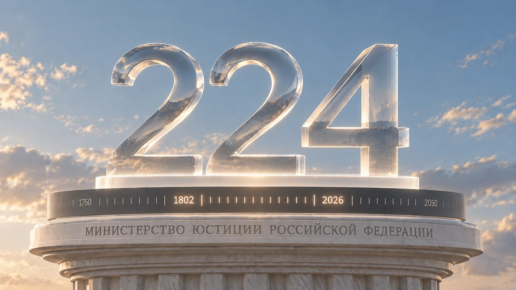 🎉 8 сентября — День образования Министерства юстиции Российской Федерации