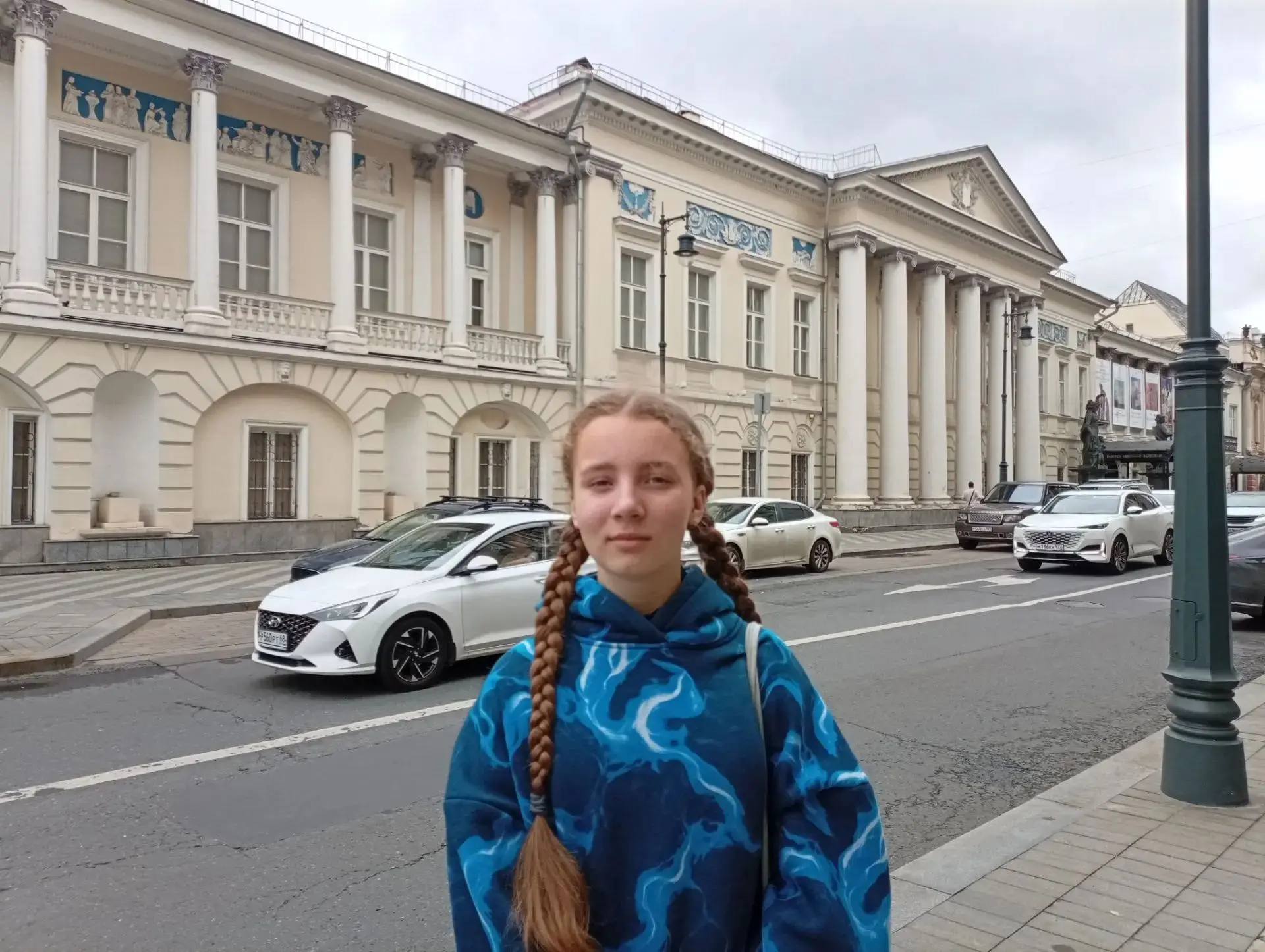 🏛Татьяна, ученица 7 «М» класса, продолжает своё путешествие по культурным местам столицы.