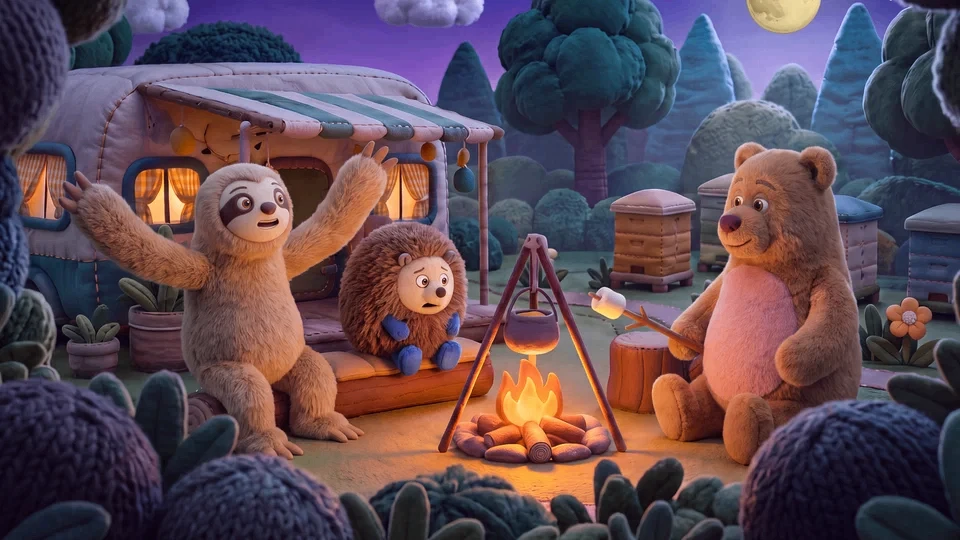 🧸 «Кинопоиск» выпустит свой первый оригинальный мультсериал для детей — «Плюшвиль»