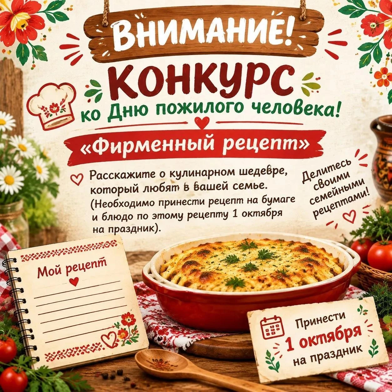 🥰 У каждой семьи есть свой особенный вкус детства...