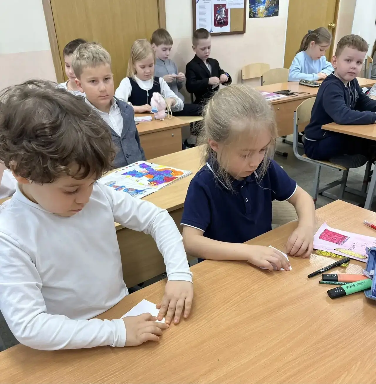 🖨История библиотечного дела  📍 Новаторов, 20к3  😍Первоклассники отправились в путешествие по истории