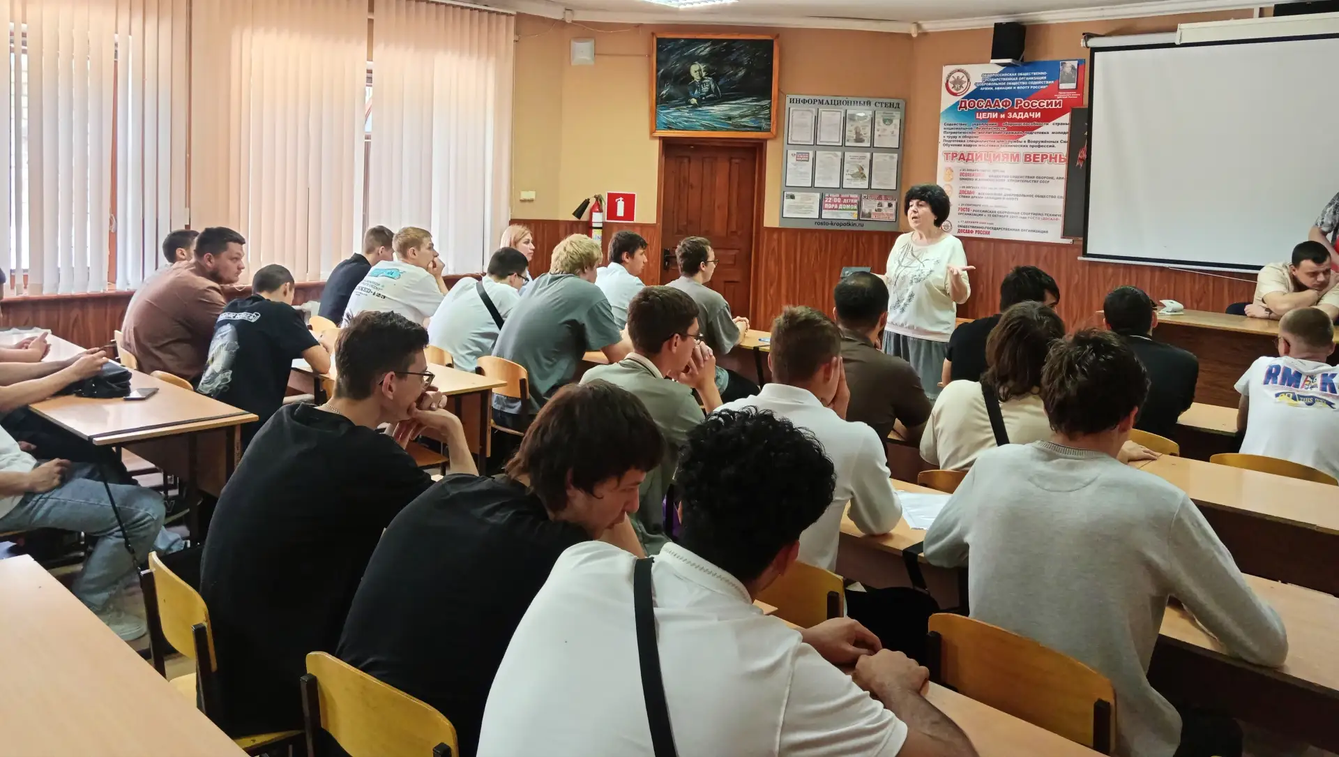 В рамках духовно-нравственного воспитания для ребят Брюховецкого Аграрного колледжа был...