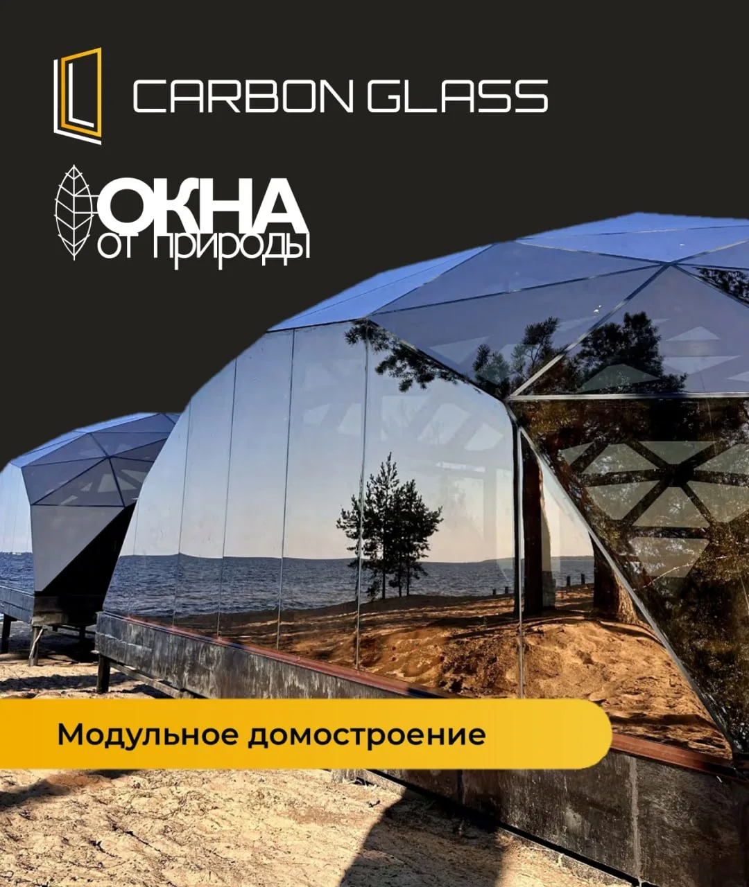 Carbon Glass: окна, которые переживут ваш дом
