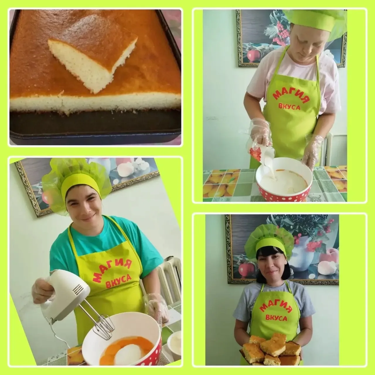 🍰🍪🥧Сегодня в нашем кулинарном кружке царила настоящая магия! Мы пекли манник-сметанник, и каждая 