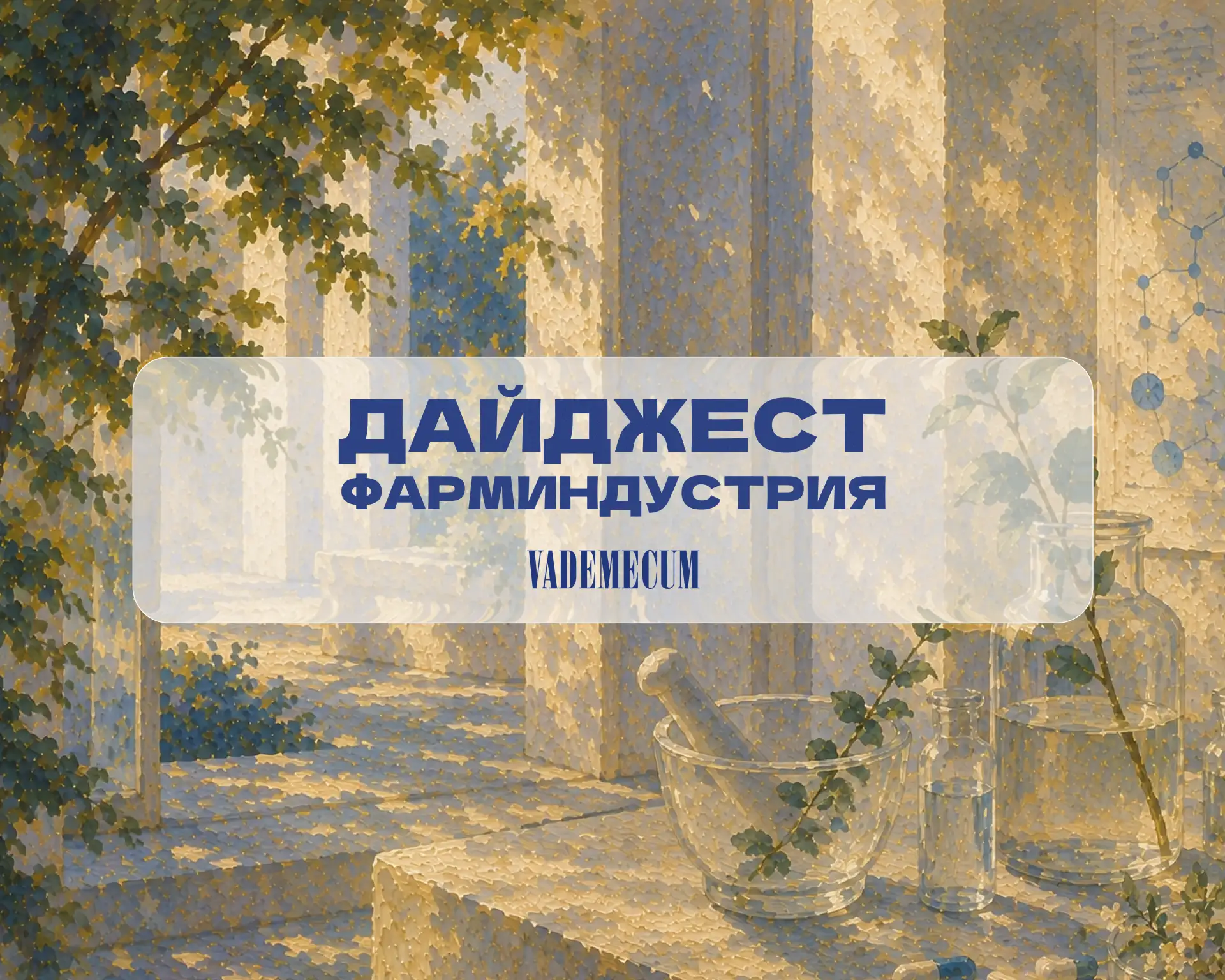 Фарминдустрия. Дайджест Vademecum за 17–23 августа 2026 года