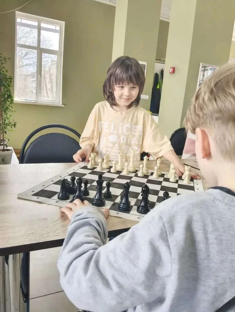 🏆 «Победа — не главное»

♟️ В этом году Марк Трубицын, ученик 1 «И» класса, не только успешно закон