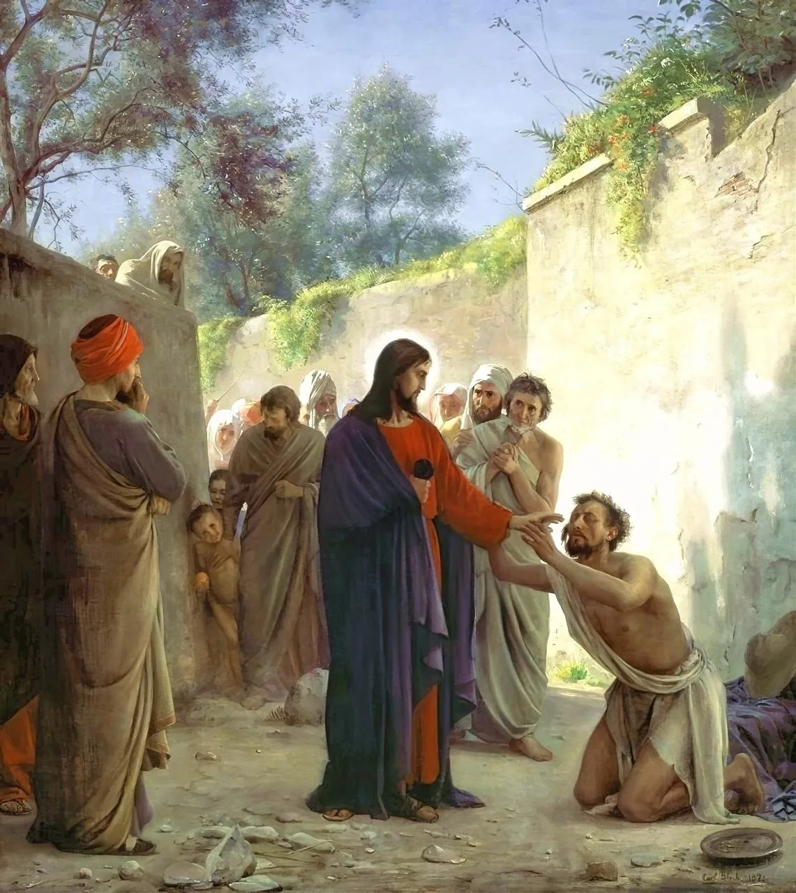 ОТВЕРЗИ НАМ ОЧИ, ГОСПОДИ, ЧТО БЫ УВИДЕТЬ НАШУ НЕМОЩЬ ГРЕХОВНУЮ 🕊️🕊️🕊️  Суть истории про прозрение сл