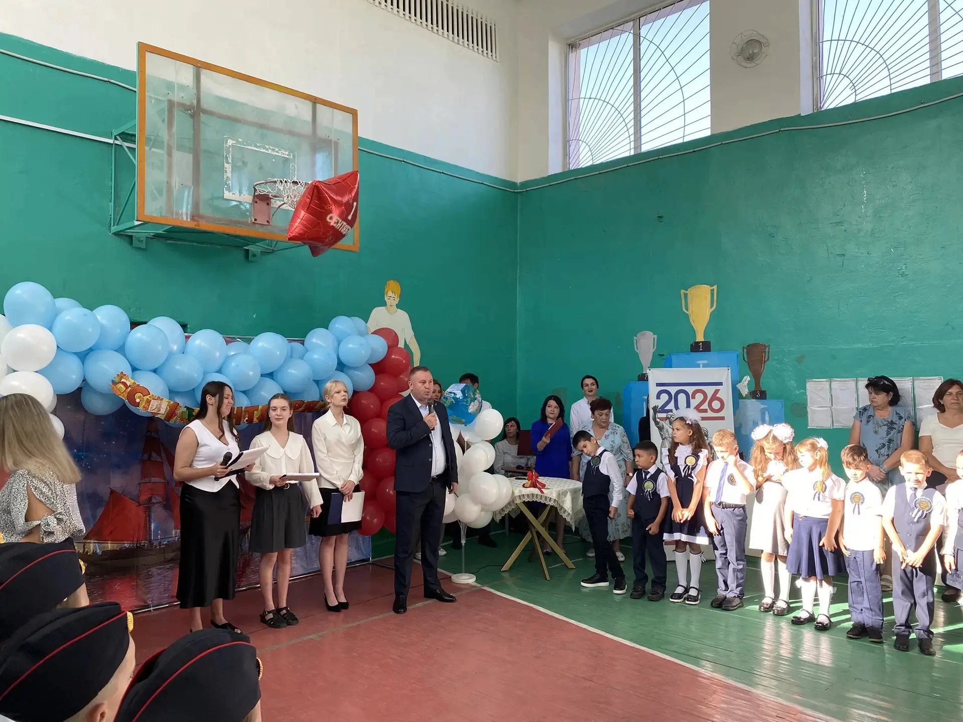 В Трудовском сельском поселении традиционно прошла линейка, посвященная Дню знаний!