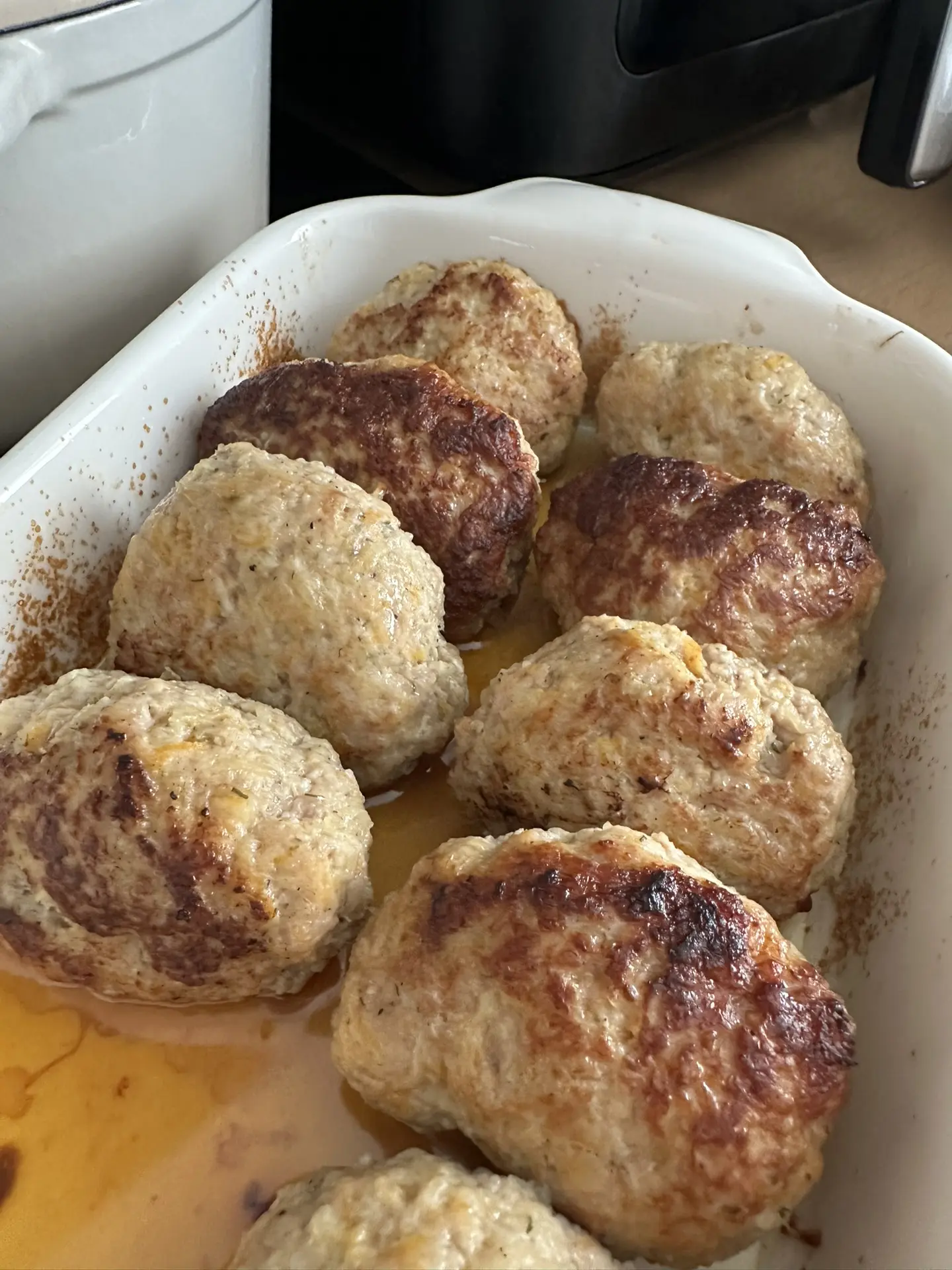 Котлеты из индейки с овощами