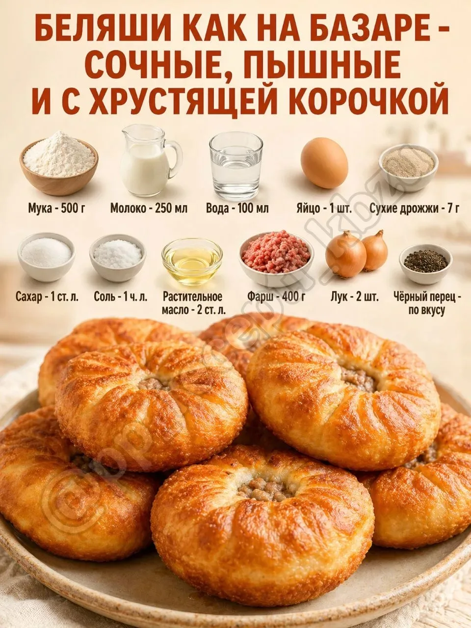Беляши как на базаре 😍🔥🥟