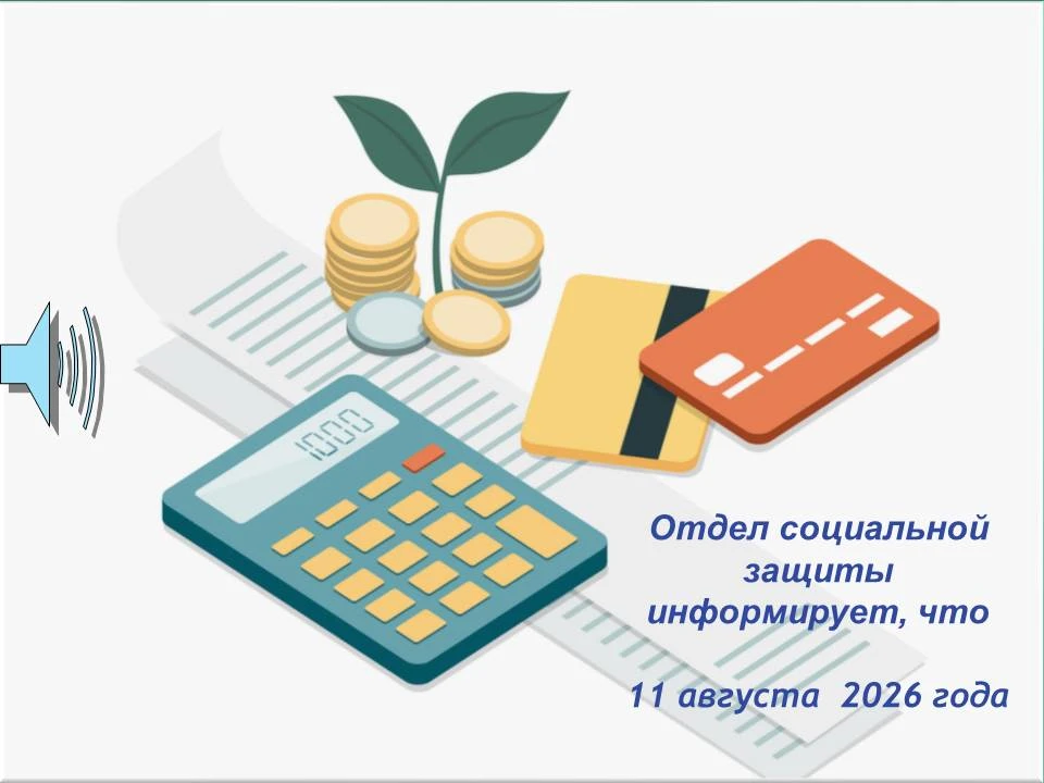 Произведены следующие выплаты семьям с детьми и отдельным категориям граждан: