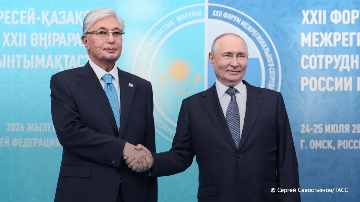 Россия и Казахстан активно сотрудничают на международной арене, заявил Путин, предложив...