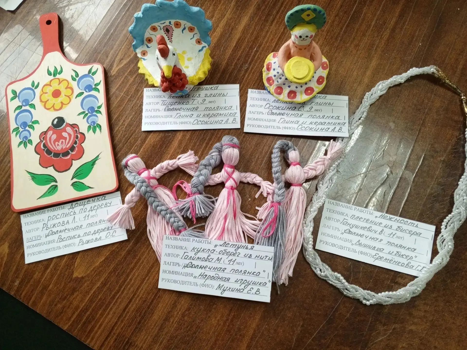 🎨 Выставка декоративно‑прикладного искусства в «Солнечной полянке»: творчество без границ! 🎨

15 и