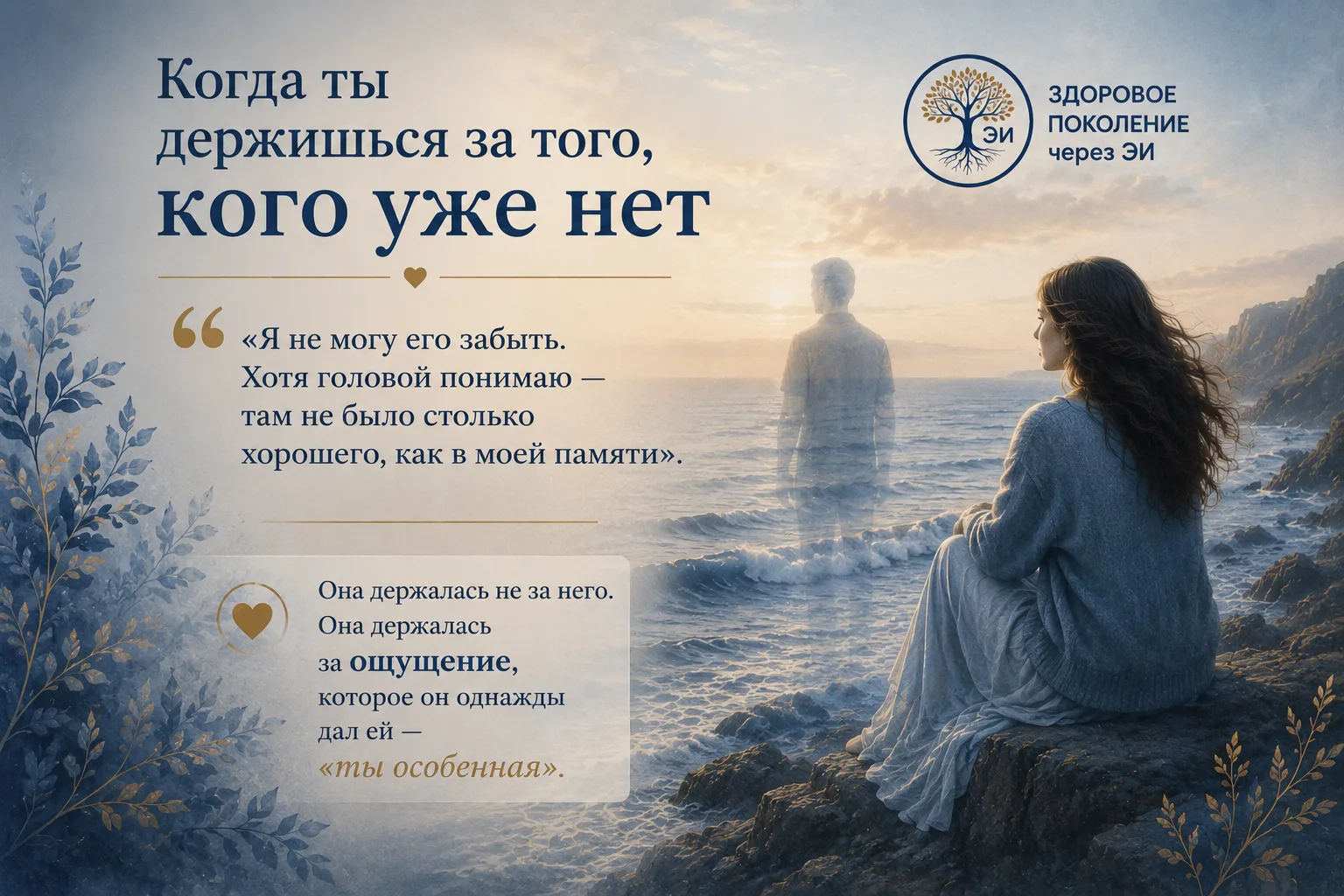 «Когда ты держишься за того, кого уже нет»