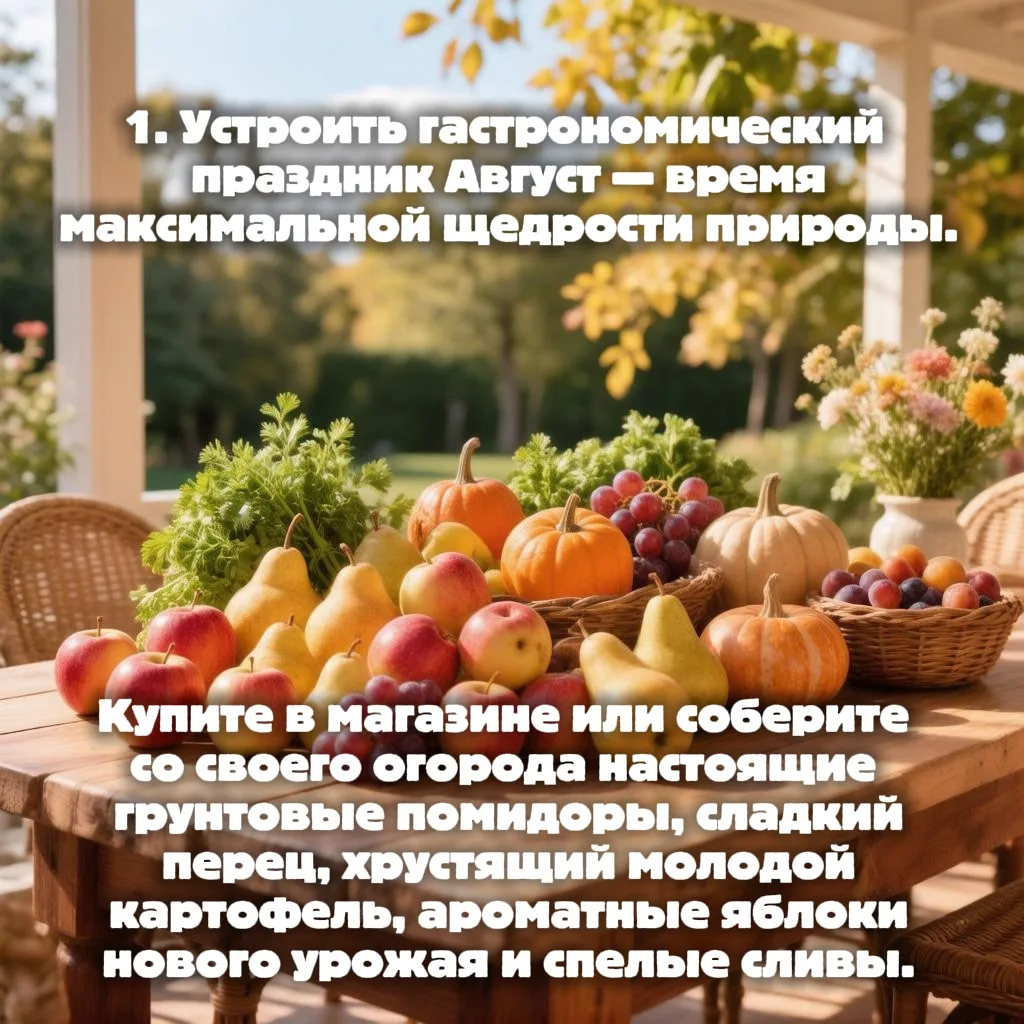 Летний чек-лист: ☀️ как продлить август ещё на пару солнечных недель 🌤️📜