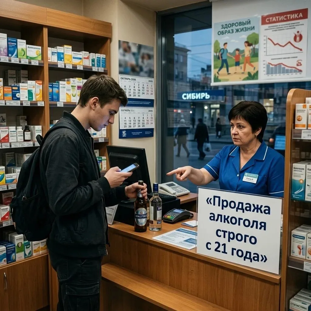 В Новосибирске предложили поднять возраст продажи алкоголя