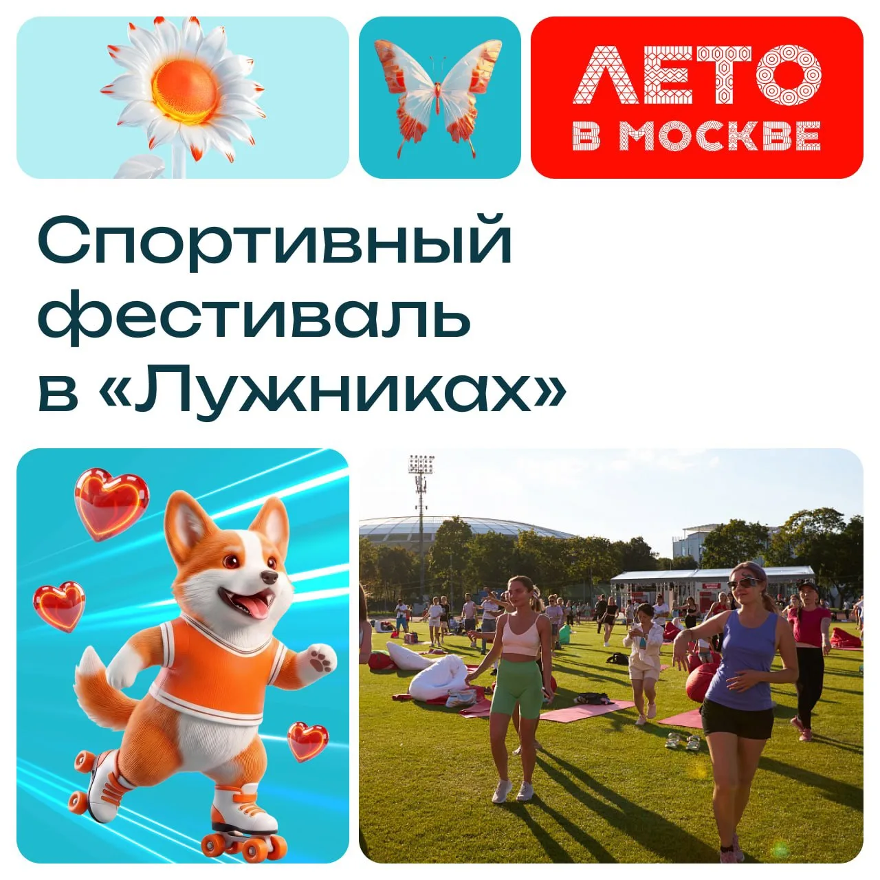 В эти выходные в «Лужниках» откроется большой спортивный фестиваль. Здесь можно попробо...