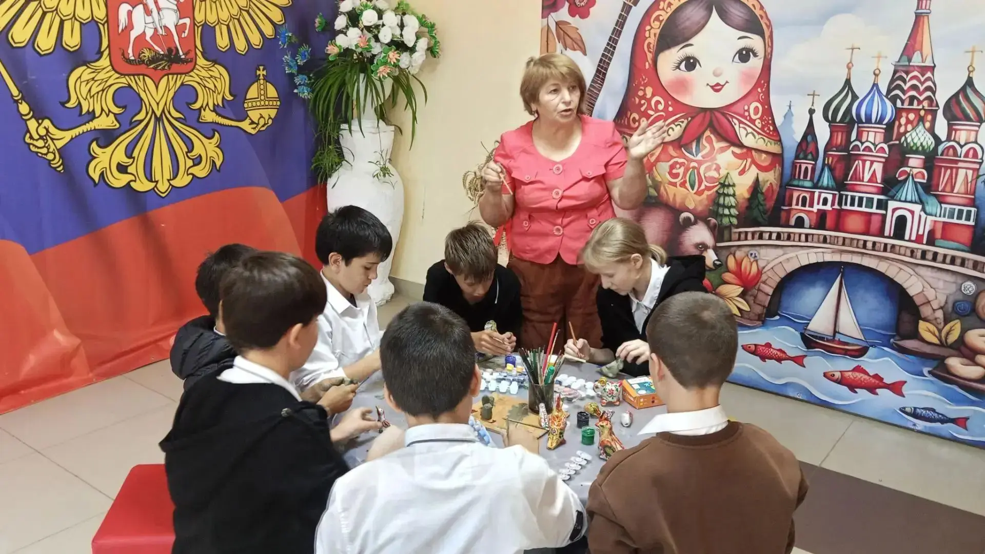 Из глины рождались фигурки