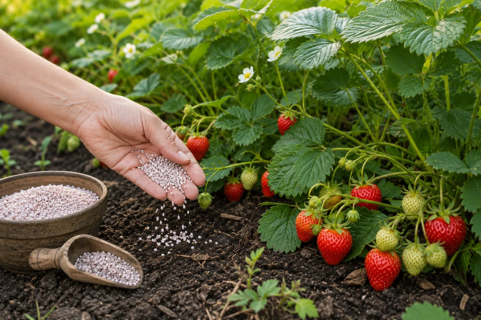🍓 Чем подкормить ремонтантную клубнику после первой волны плодоношения
     
После первого урожая р