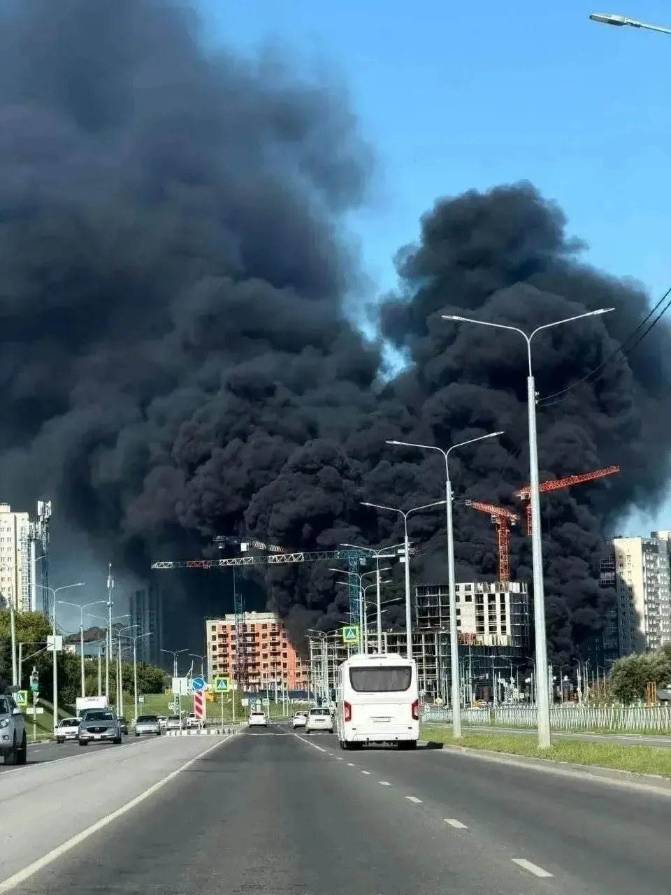 До 5 лет тюрьмы грозит виновникам пожара на стройке в Омске