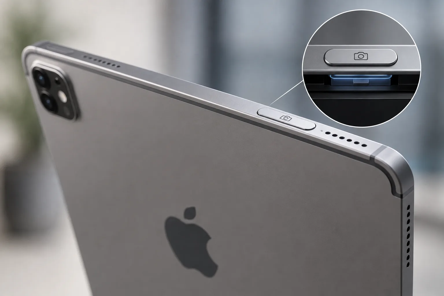 Camera Control из iPhone может появиться в будущих iPad