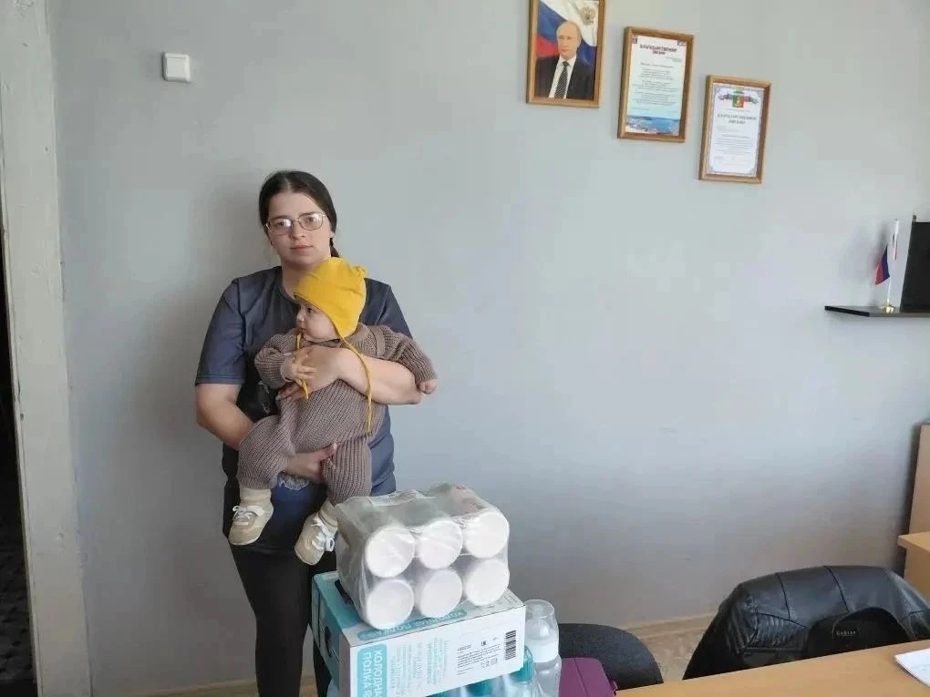 В центре «Спутник» (г. Верхняя Пышма) продолжается выдача молочной продукции и вкусных ...
