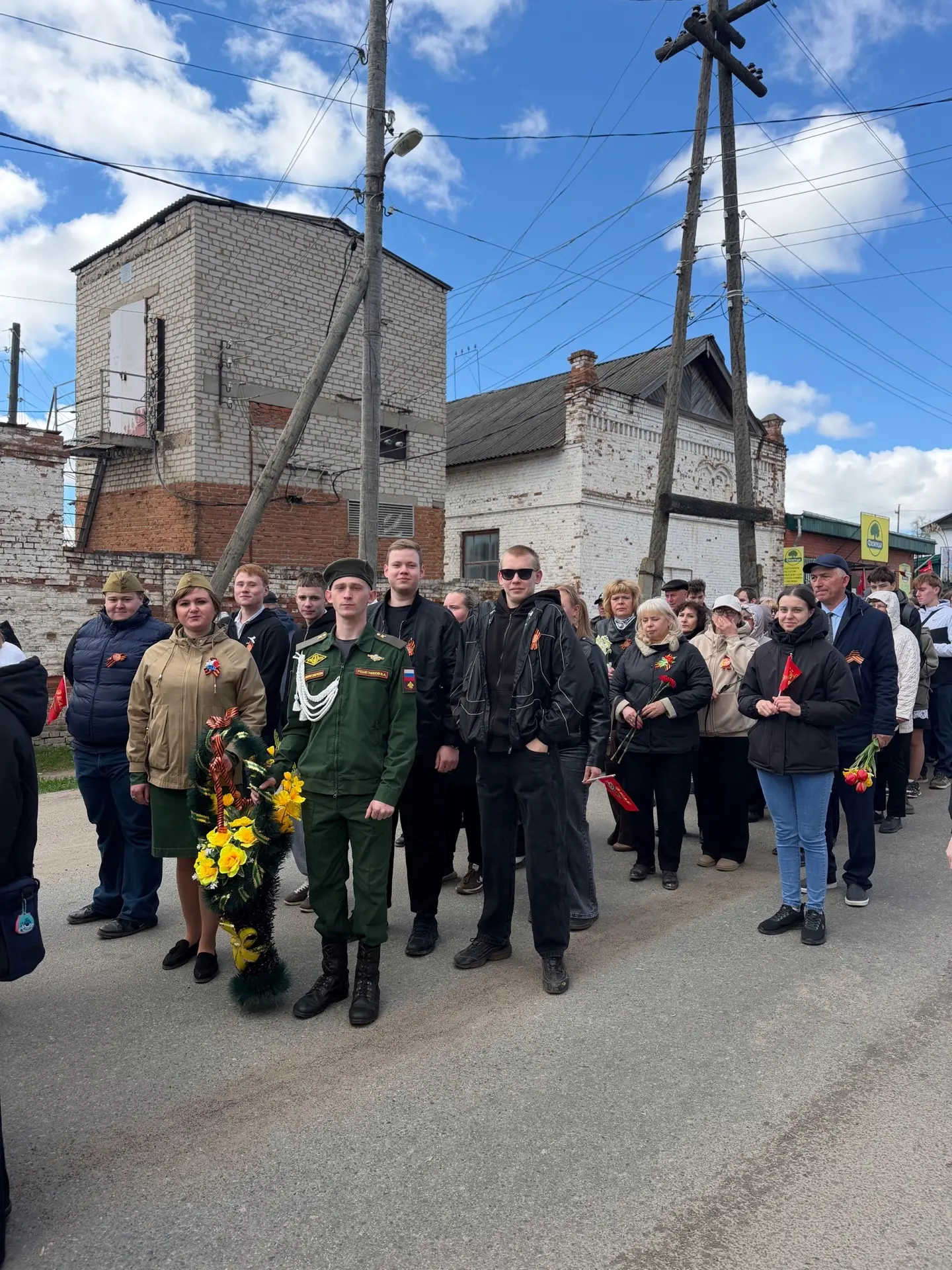 Митинг в честь 81‑й годовщины Победы в Великой Отечественной войне