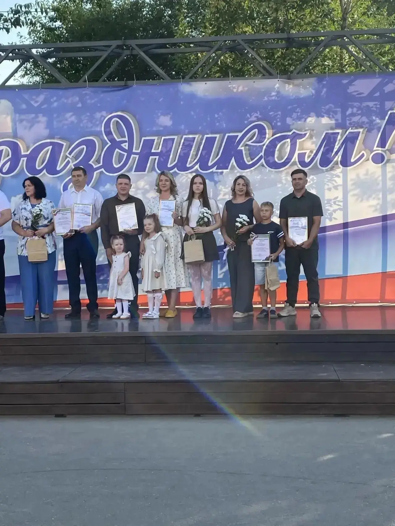 Ярким событием сегодняшнего праздничного дня стало чествование нашей замечательной мног...