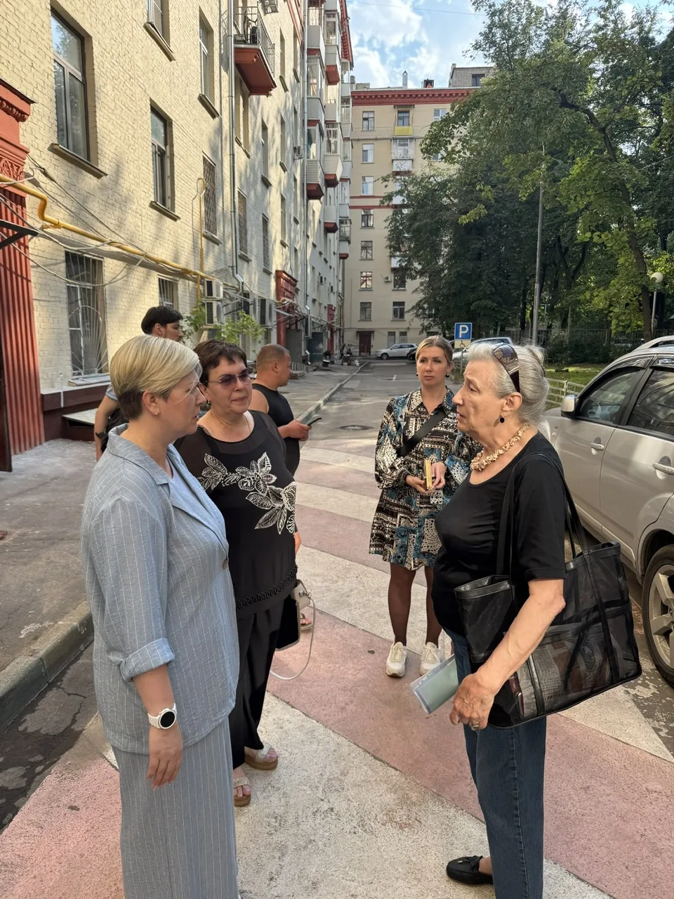 ✅ Сегодня, 6 августа, первый заместитель главы управы района Щукино Юлия Юрьева совмест...