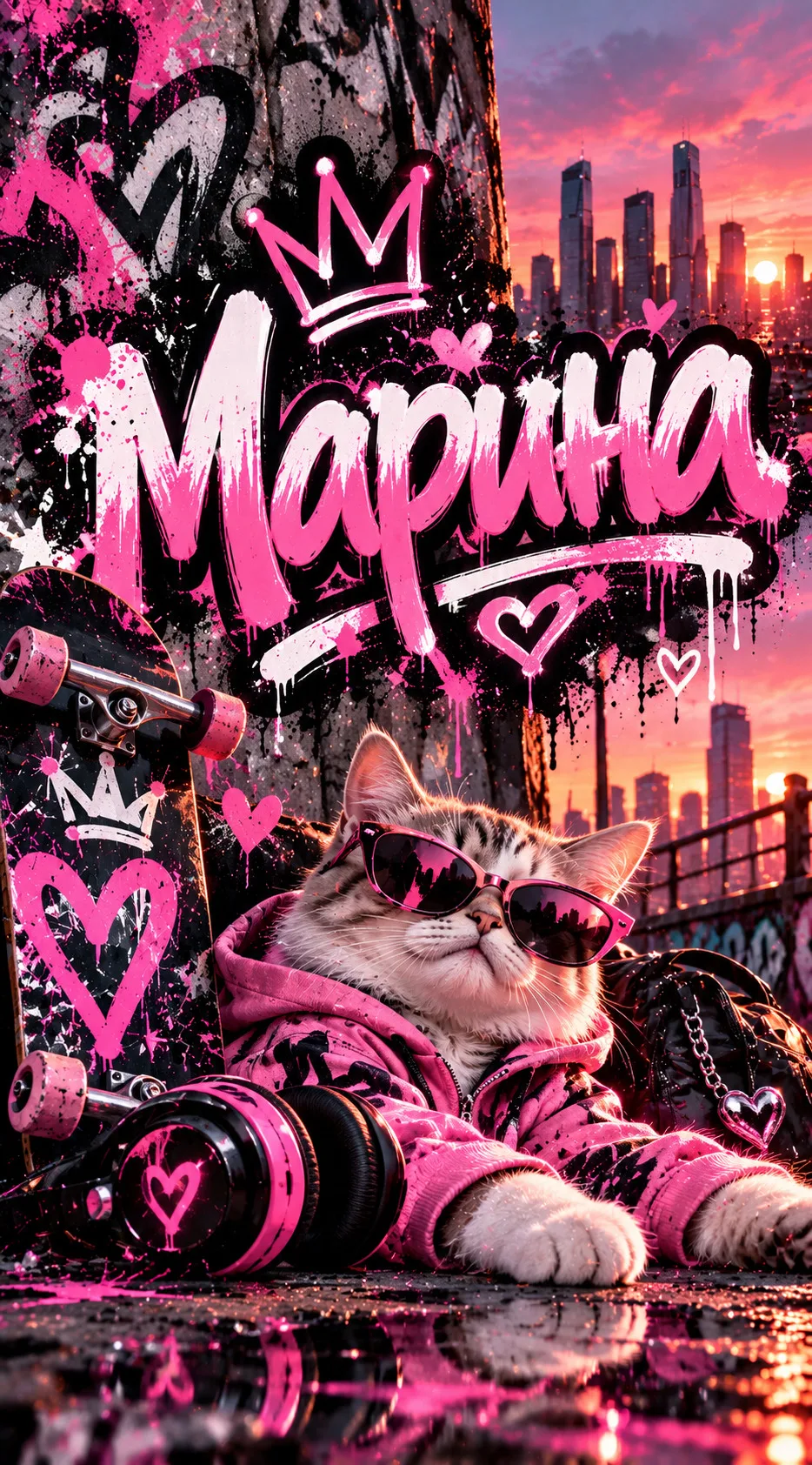 Обои на телефон с именем Марина.